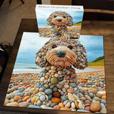 Beach Guardian Dog Punti di puzzle 1000 pezzi